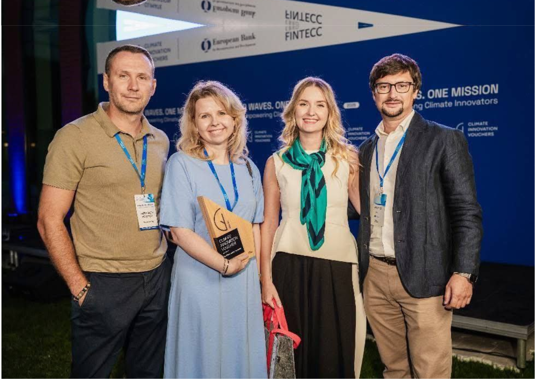 The Pro-Consulting team took part in the 9th award ceremony of the Climate Innovation Vouchers project on September 23, 2025